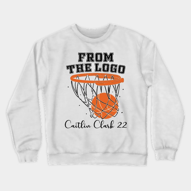 caitlin clark iowa Crewneck Sweatshirt by Folke Fan Cv